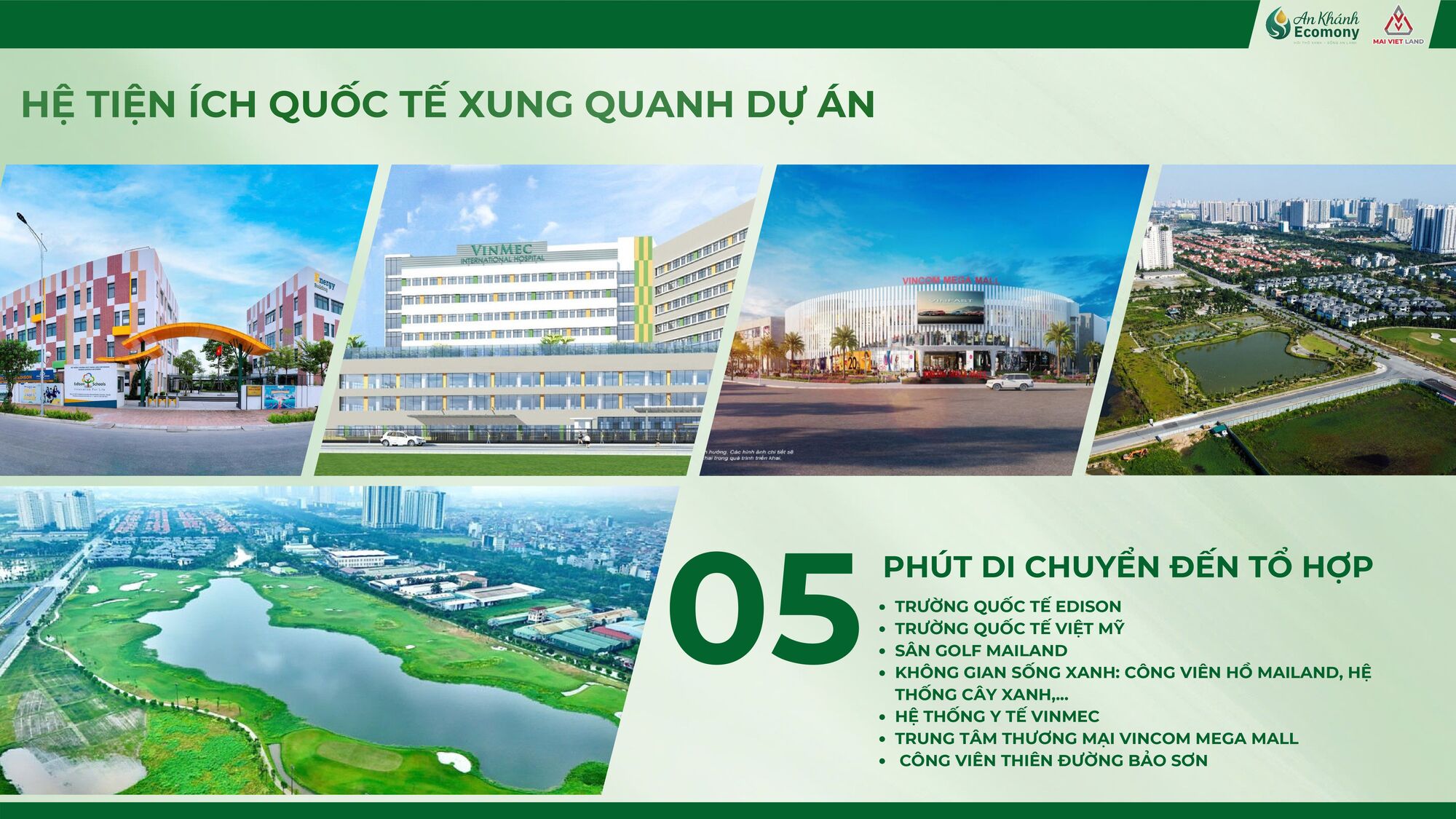Tiện ích An Khánh Ecomony - Nâng tầm cuộc sống hiện đại và tiện nghi 28 Tiện ích ngoại khu An Khánh Ecomony