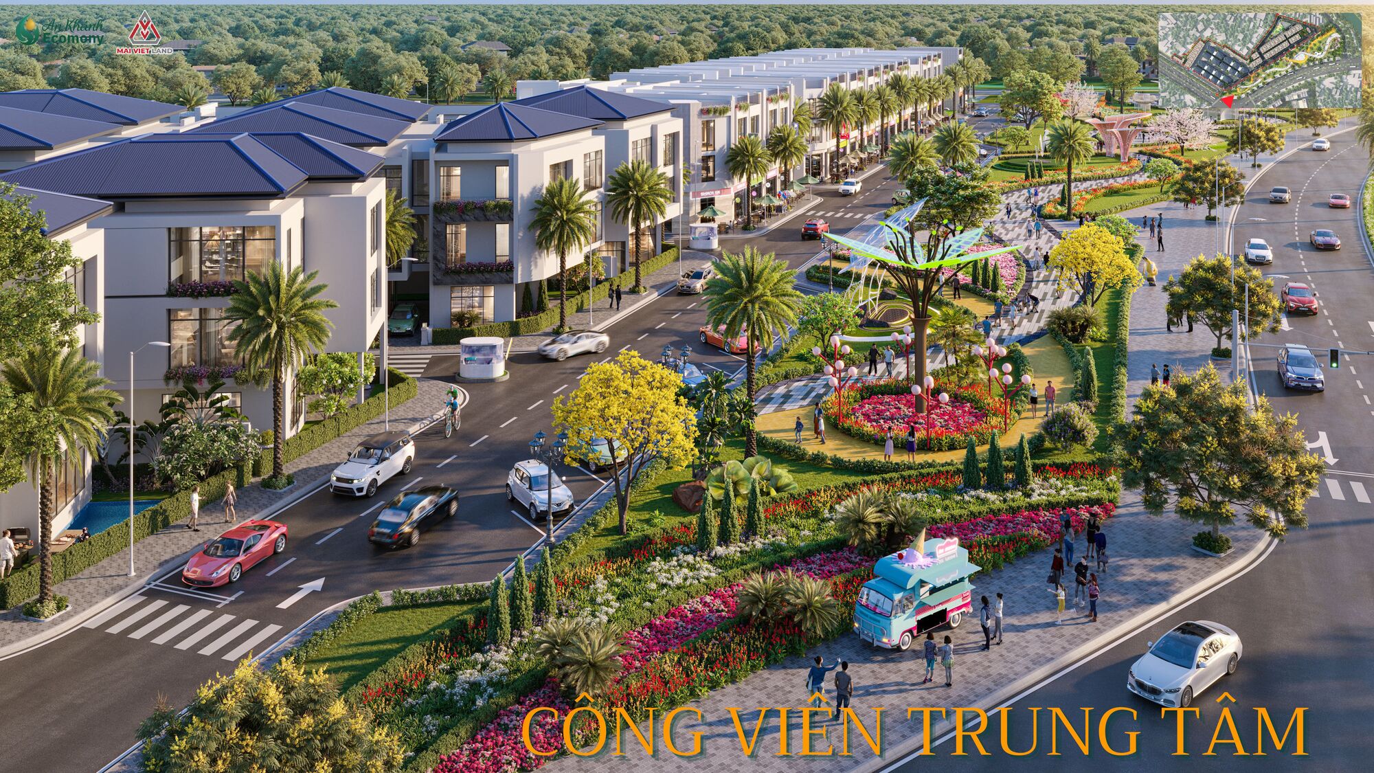 Tiện ích An Khánh Ecomony - Nâng tầm cuộc sống hiện đại và tiện nghi 23 Công viên trung tâm An Khánh Ecomony