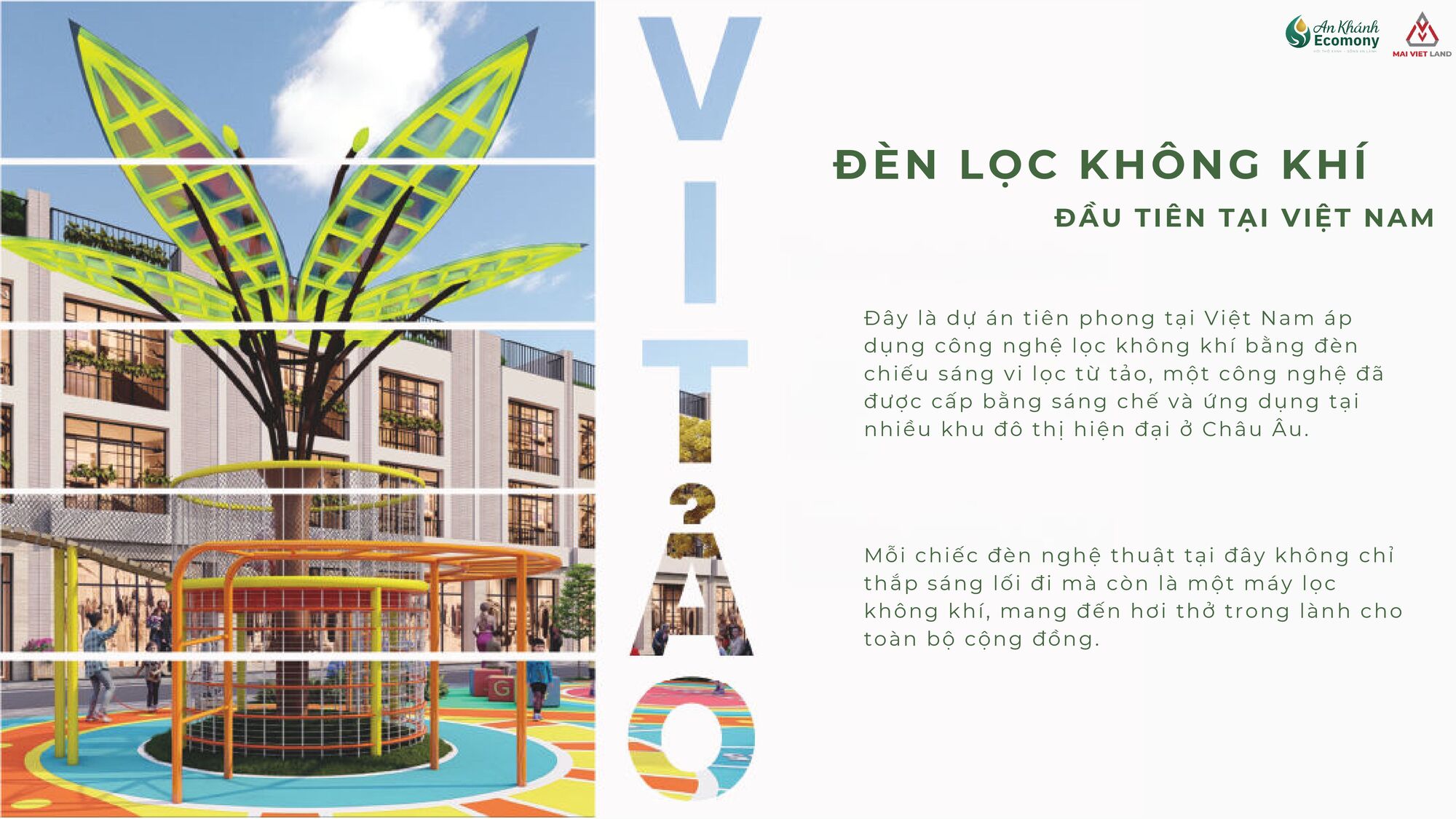 Đèn lọc không khí tại An Khánh Ecomony