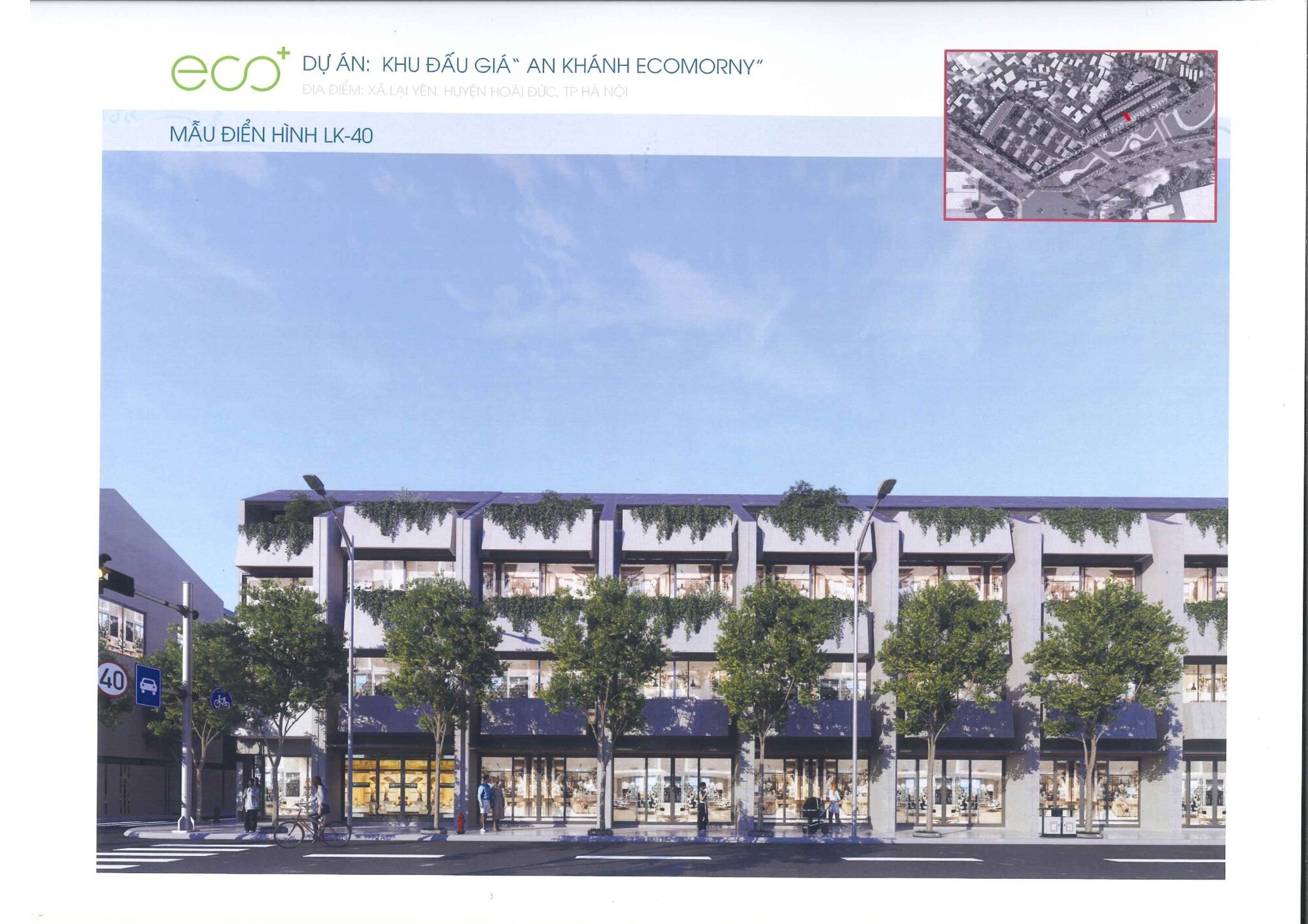 Mặt bằng An Khánh Ecomony - Thiết kế thông minh kiến tạo không gian sống lý tưởng 29 Phối cảnh liền kề An Khánh Ecomony