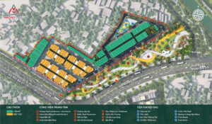 Mặt bằng phân lô An Khánh Ecomony